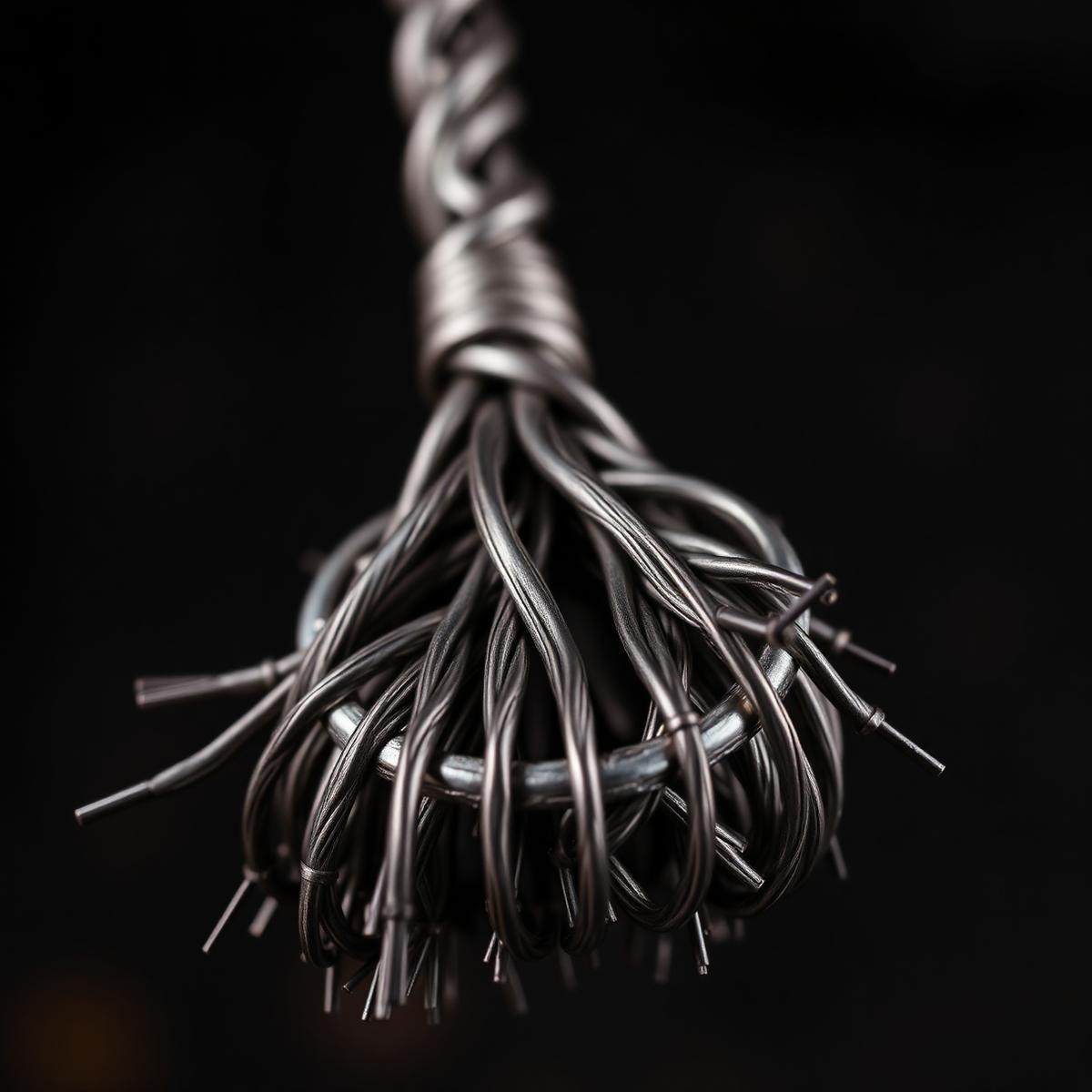Tempered steel that bites, doesn't bend.